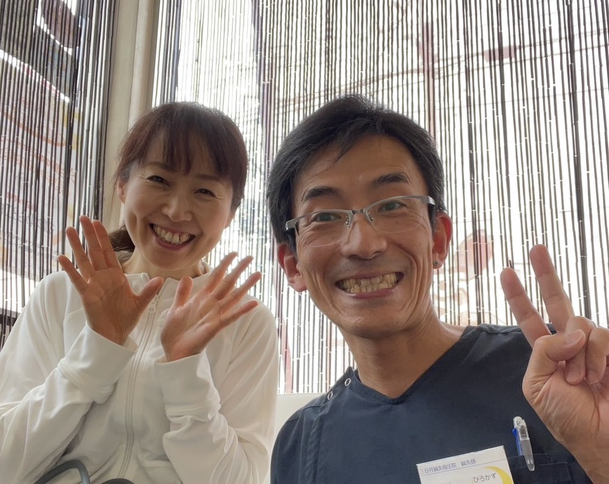 肩コリ首コリのケアで通われている方に推薦文を頂きました！
