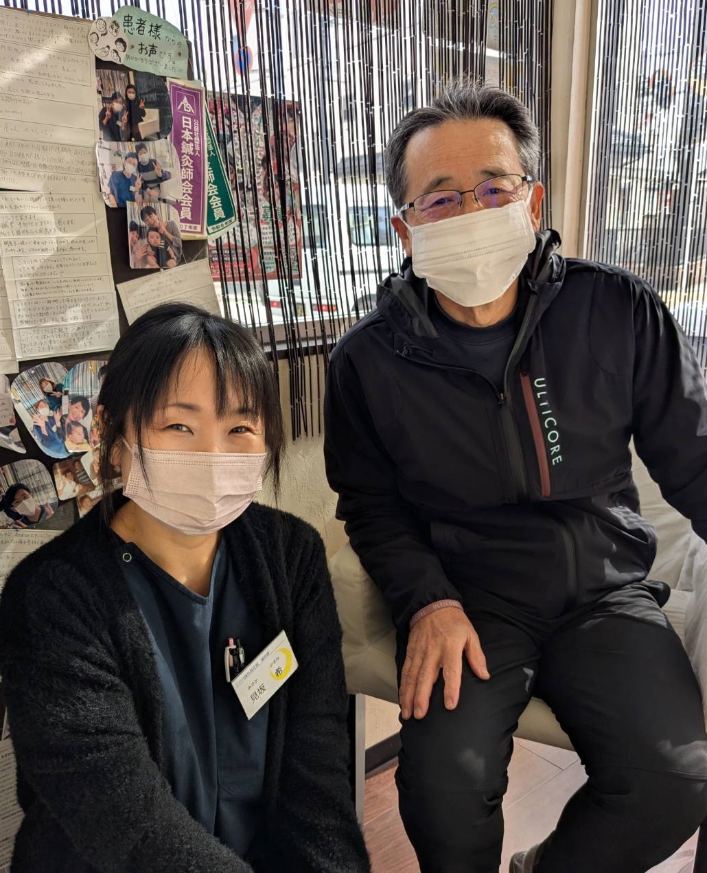 「立っているのもつらかった」状態から「立ち仕事が苦にならなくなった」と推薦文をいただきました☆