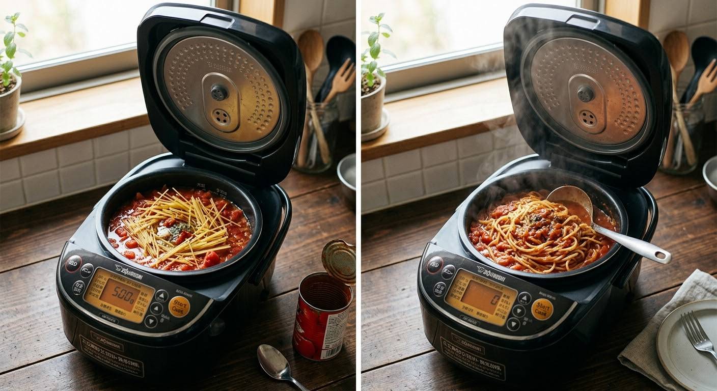 炊飯器スパゲティ